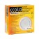 Builtrous lamp Ecola 5355, GX53, IP20, 220 V, 25x106 mm, round, white