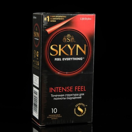 Skyn Intense Feel condoms with a point structure, 10 pcs.