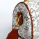 Bag Cross-Bodi with a zipper, white color