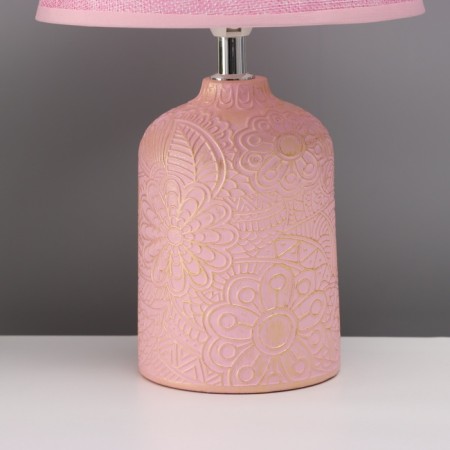 Highway lamp "Flower Field" 1x40W E14 pink 20x20x34cm-3