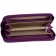 Lightning wallet, department for bills/maps (4)/coins, purple color 19x10.5x2.5cm