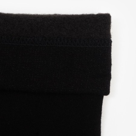Female leggings Podium Cotton Plus 300 den, black color (nero), size 4-2
