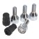 Secrets on car wheels, bolt 12x1.25, 4 bolts, 2 keys