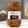 Yarn "Dolce" 100% micropoliester 120m/100g (765 beige) mix