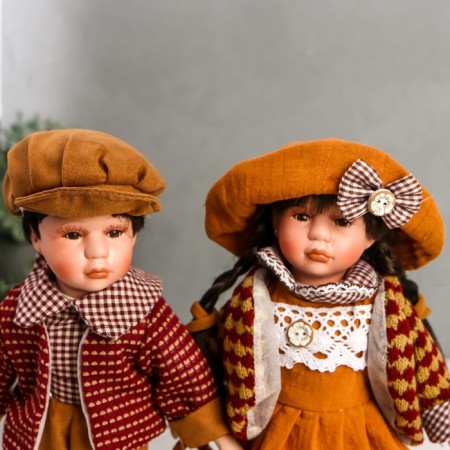 Doll Collectible couple set 2 pcs "Fields and Cyril in ORS ORITA-4