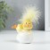 Polystone souvenir "Yellow chick on the egg" 7x4x7.5 cm