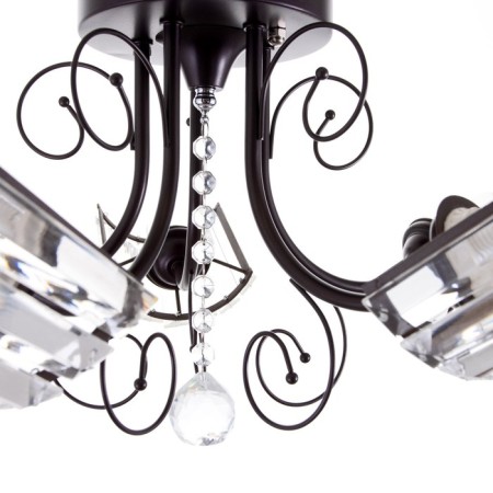 Simona chandelier 5x40W E27 Chocolate 62x62x24 cm Bayerlux-3