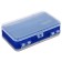 Helios equipment box double -sided, 14 x 8 x 4 cm, blue