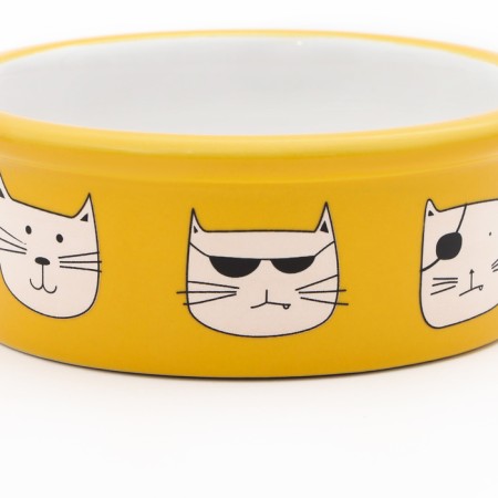 Ceramic bowls on a stand 2 x 250 ml-6