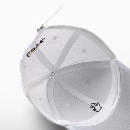 Women's cap Minaku "Love" Color White, rr 56-58-3