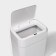 Garbage bucket of sensory shares, 12 l, white color