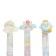 Handle gel automatic erased ink, 0.5 mm, blue rod, little animals mix