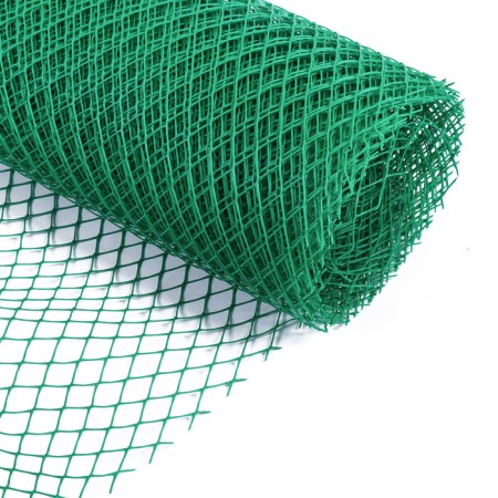 Garden grid, 2 × 20 m, cell 25 × 25 mm, plastic, green, Greengo-5