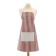 Apron Dilyana "Bordeaux Strud" 67 x 74cm, 100%PE