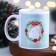 Ceramic "Comfort" mug, 320 ml, blue color