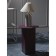 Silje coffee table, 380 × 380 × 500 mm, plum color