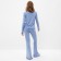 Kit (jumper, trousers) female minku, color of blue river 48