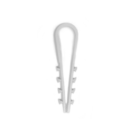 Dowel-Homut "Tundra", for a round cable, nylon, 5-10 mm, white, 100 pcs-3