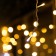 Garland "fringe" 12 × 0.7 m, IP44, UMS, white thread, 240 LED, warm white glow, flicker, 220 V