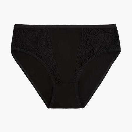 Cowards women's slips, black color, size 52-54