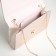 Female bag on a magnet, beige color