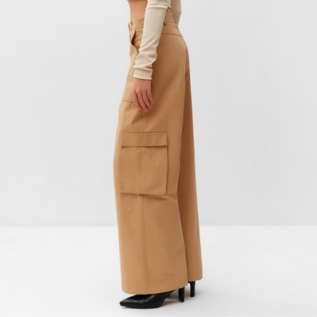 Cargo trousers Women's Mist Base, p. M, beige-2