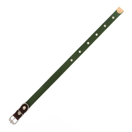 The tarpaulin collar single-layer, 60.5 x 2.5 cm, Osh 30-55 cm, dark green-3