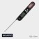 The thermometer for food is electronic, with a folding probe magistro, black color