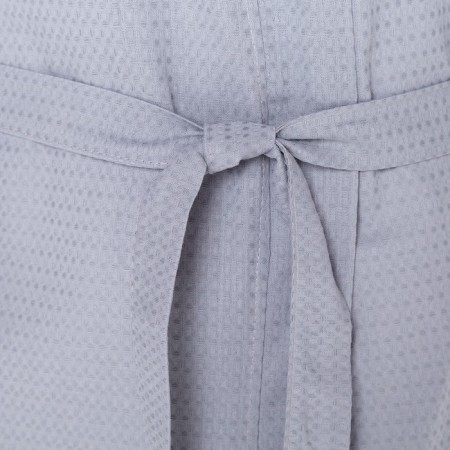 Wafel dressing gown Economy and I am size 50-52, gray, 100% cotton, 200g/m2-8