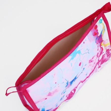 Lightning cosmetic bag, pink color-2
