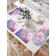 A set of napkins for setting the Gornaya Lavender table, rectangular, size 32x46 cm, 4 pcs