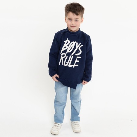 Longslit for a boy, blue color, height 122-1