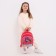 Baby backpack on lightning, pink color