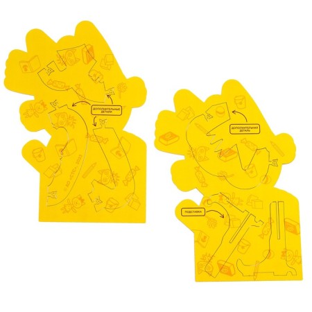 Wooden figured puzzle "Korzhik", Kids S-5