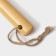 Meli shade brush, bamboo handle, double -sided, TPR pile 1.8 cm, 5 × 26.5 cm