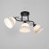 Aurora chandelier 3he27 40W Black 58x26 cm