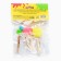 Drawing brush sponge set 4 pieces, colored "cats-artists"