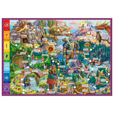 Victorina's game “Magic World of Unicorn”, 59.5x42 cm-2