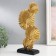 Souvenir Polystone "Fanny Palma" Gold 6.3x17x30.5 cm