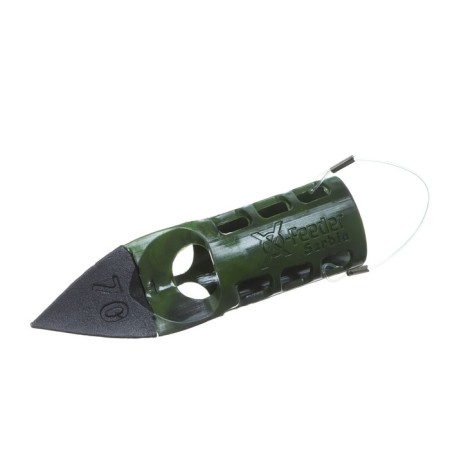 Boar-feeder plastic X-Feeder Pl Camo Serbia M, Kamo color, 70 g, 37 ml-1