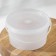 A can with a sealed lid, 1 l, the color is transparent