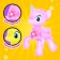 Toy "Pony" with light, mix