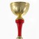 Cup 131a, award figure, gold, stand stone, 28 × 10 × 9 cm.