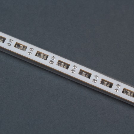 Garland "icicles" melting 0.3 m, IP44, transparent thread, 18 LED, white glow, overflows, 220 V-5