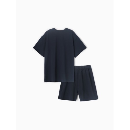 Women's costume (T -shirt, shorts) minku: casual collection color graphite, size 44-15