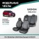 Auto-Chekhls for Nissan Qashqai, 2006-2013, eco-leather black