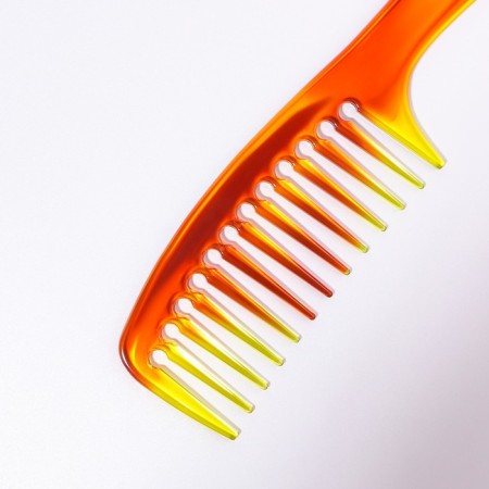 Set of comb, 2 items, 22 cm, color "amber"-2