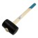 Kiyanka tundra, wooden handle, black rubber, 650 g