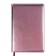 The diary is low, PVC cover, A5 format, 140 l, cell, metallic pink