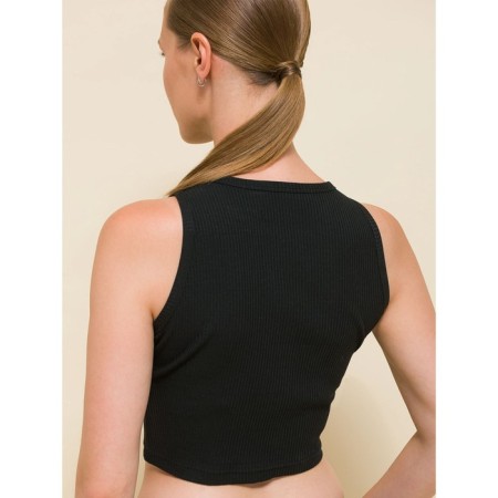 T -shirt female, size 46, black color-3